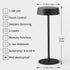 Kabellose Solarlampen 2er-Set 125 lm, dimmbar & Speicherfunktion (IP65)